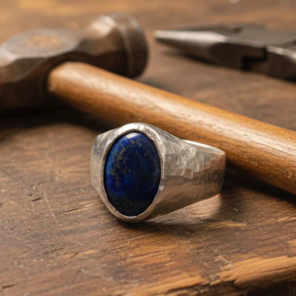 Turkish Men jewelry By sultan Lapis Rings Handmade Artisan 