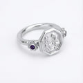Handmade Roman coin ring by Sultan Yılmaz, 925 sterling silver, Bodrum