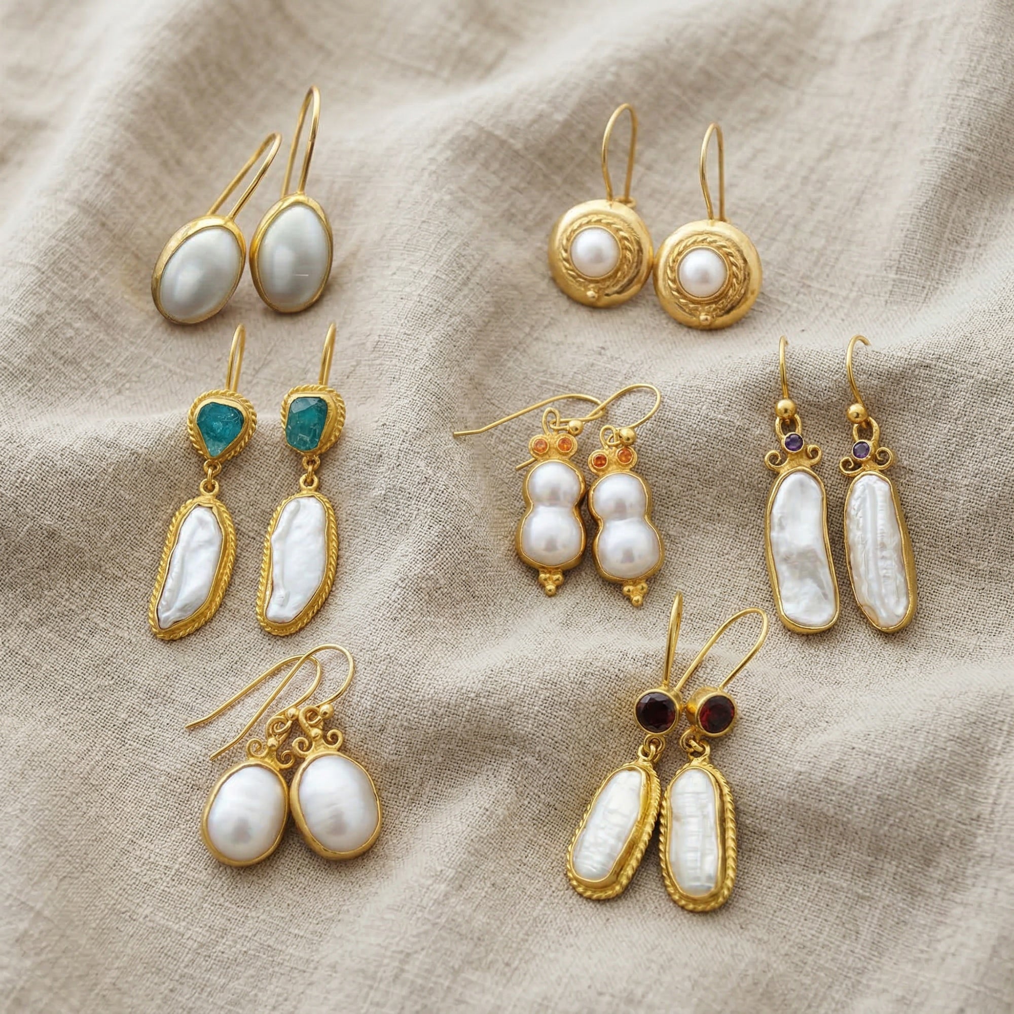 sultan handmade tukish pearl jewelry  ancient art ateliersultan bodrum