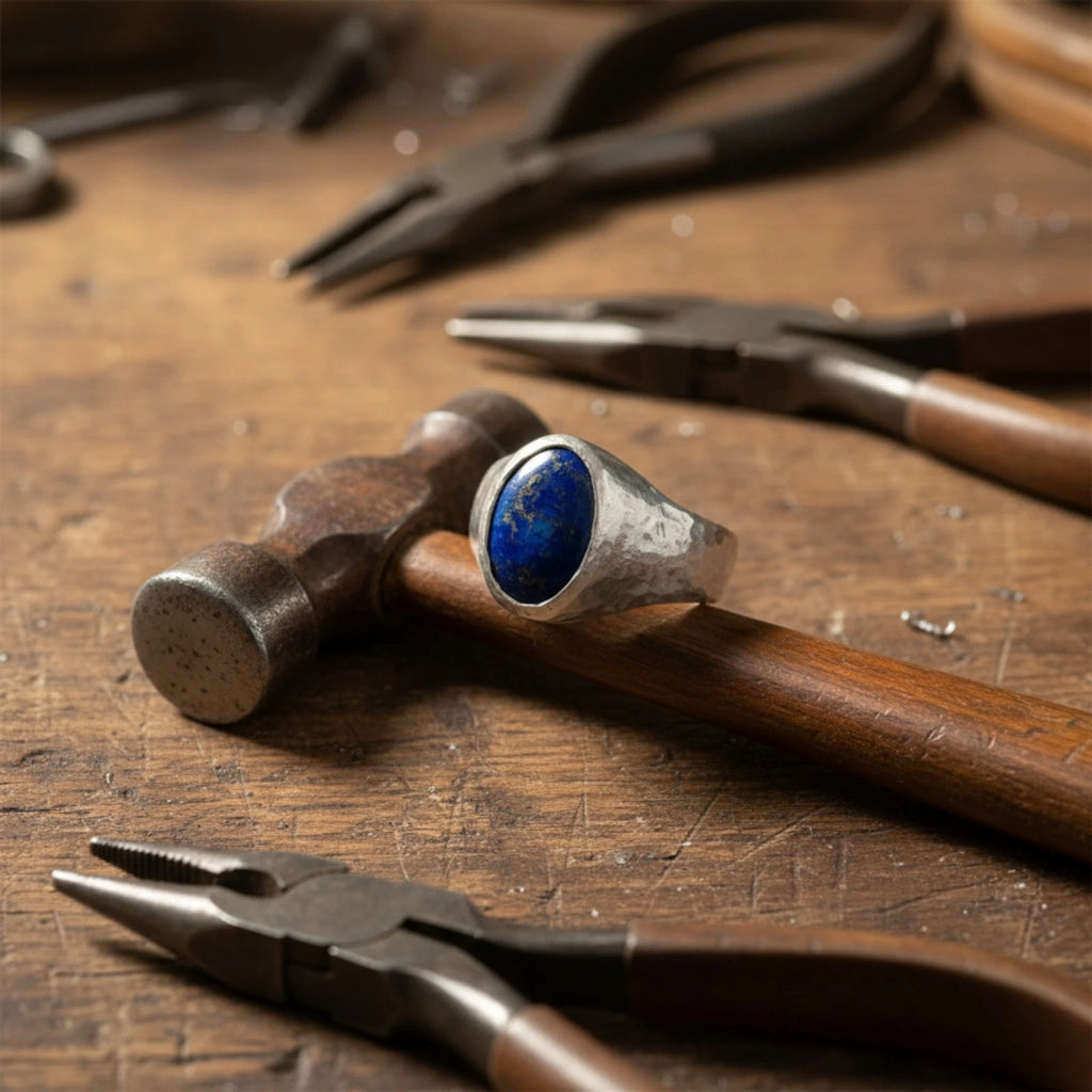 Turkish Men jewelry By sultan Lapis Rings Handmade Artisan 