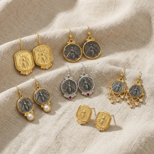 turkish honey bee jewelry by sultan bodrum ancient greek style