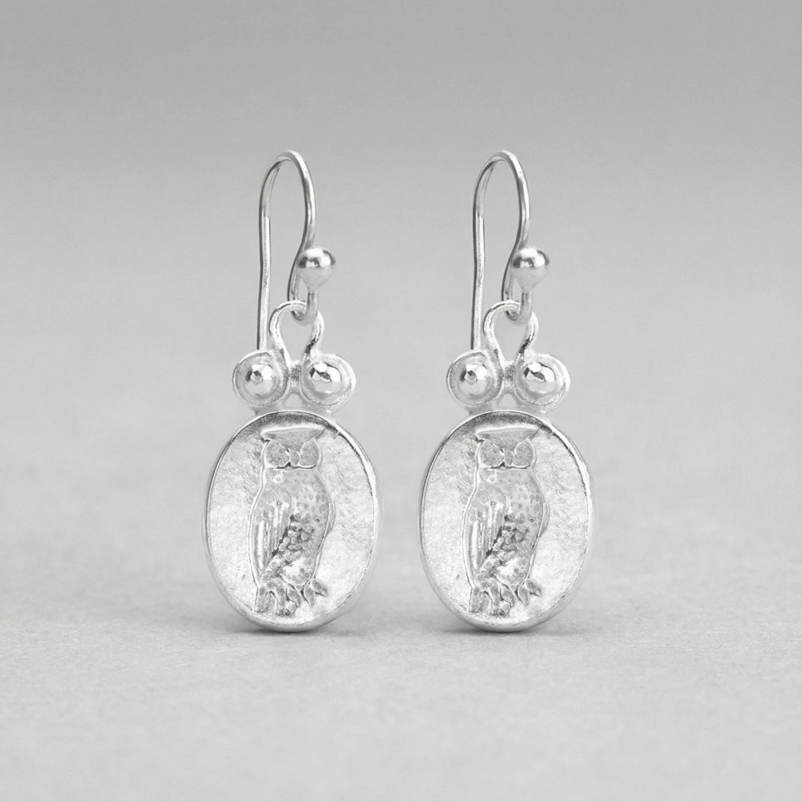 Sultan owl wisdom earrings, statement jewelry for women
