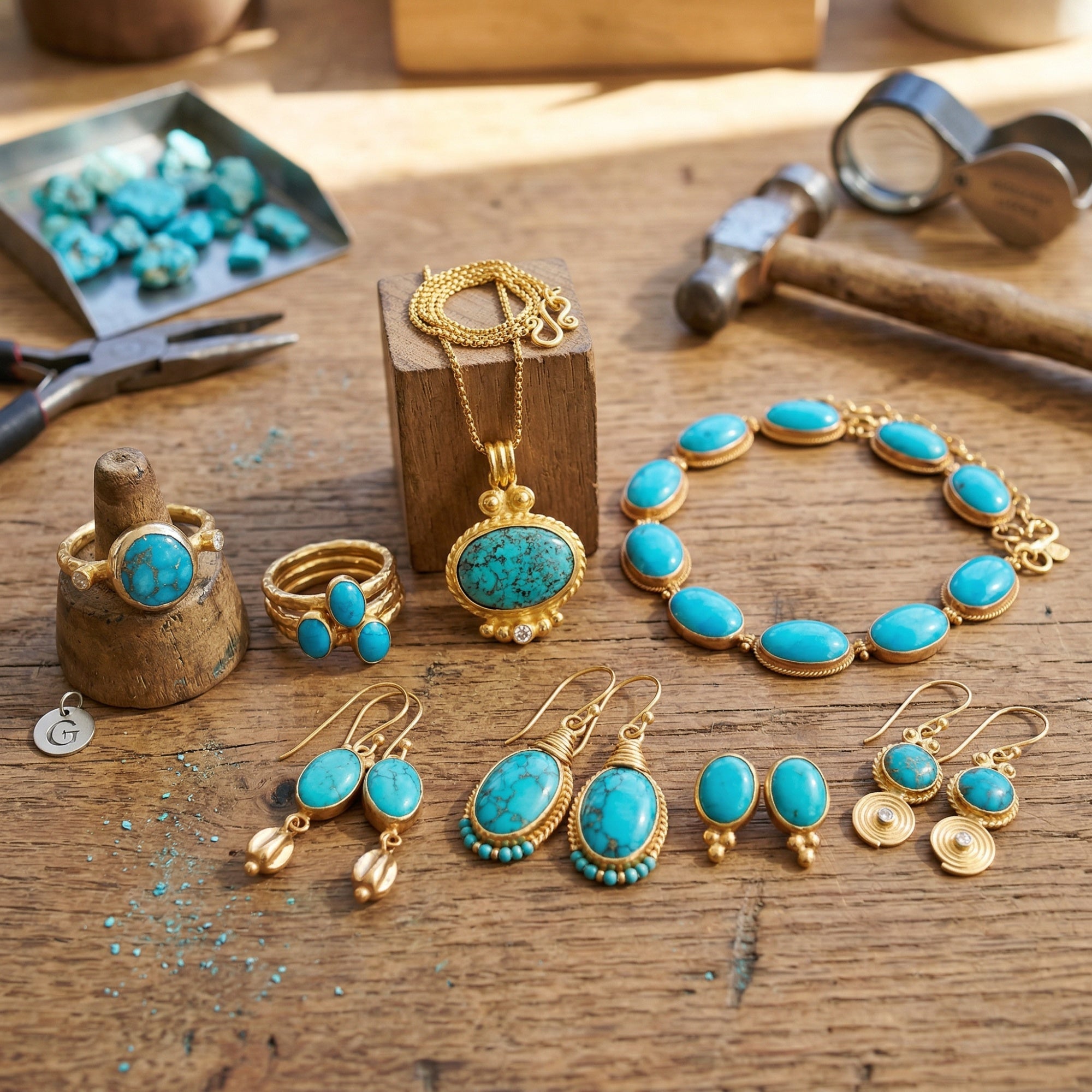 turkish turquoise jewelry collection by sultan bodrum ancient art handmade designs 24k gold 925 silver