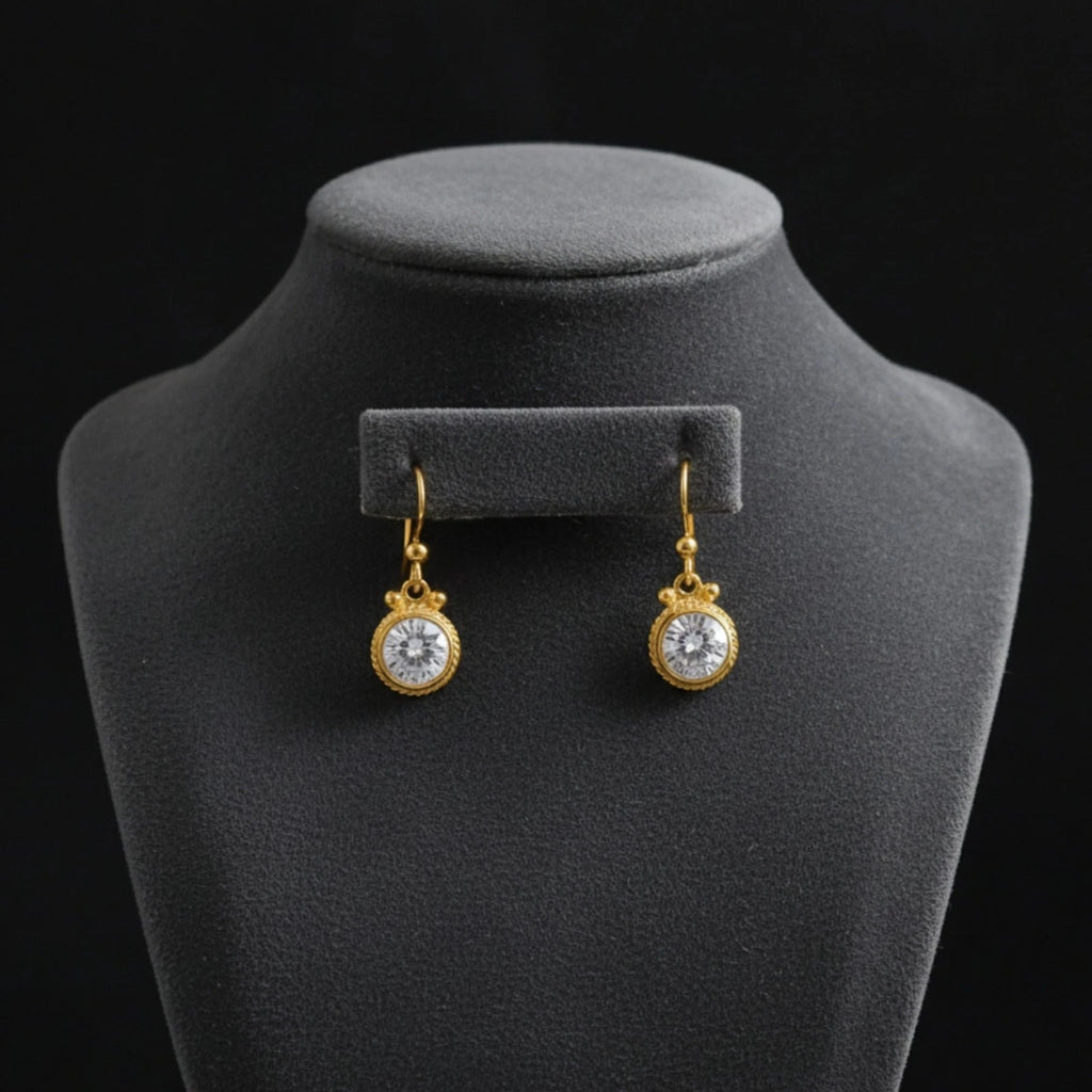 Turkish White Topaz earrings by designer Sultan Bodrum, 925 silver handmade artisan jewelry gift with clarity and truth symbols